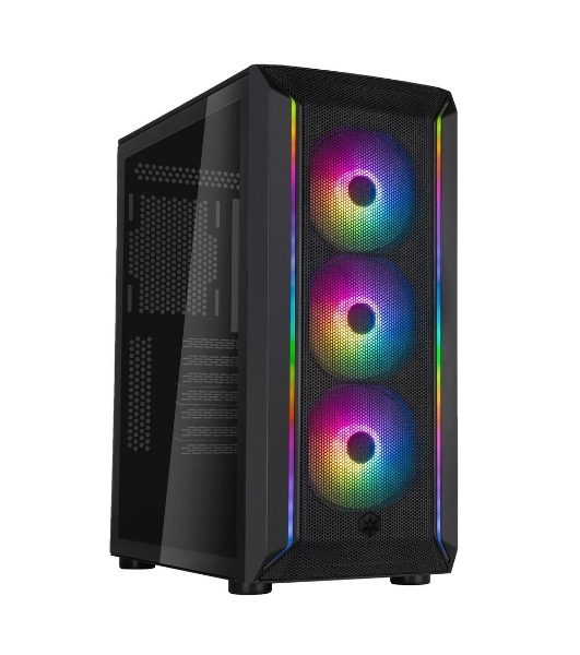 Компьютерный корпус Silverstone G41FA511ZBG0020 High airflow ATX gaming chassis with excellent cooling potential High airflow ATX gaming chassis with excellent cooling potential