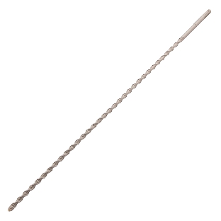 Бур по бетону Denzel двойная спираль, Cobalt W-tip, 10x600 мм, SDS PLUS