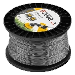 Леска для триммера Denzel двухкомпонентная квадрат, 2,4 мм х 175 м, на DIN катушке EXTRA CORD, фото 1