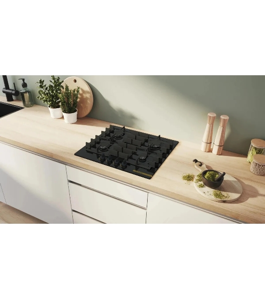 Газовая варочная поверхность Bosch Serie 6 PPP6B6J40R черный