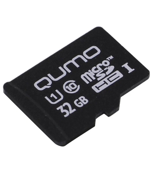 Флеш карта MicroSDHC 32Gb QUMO Class 10 UHS I no adp