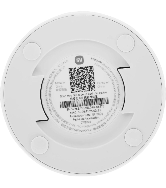 Камера видеонаблюдения Xiaomi Smart Camera C301 (BHR8683GL)