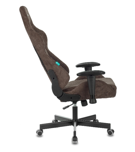 Кресло Бюрократ VIKING KNIGHT LT10 FABRIC коричневый, ткань, 120 кг, механизм качания