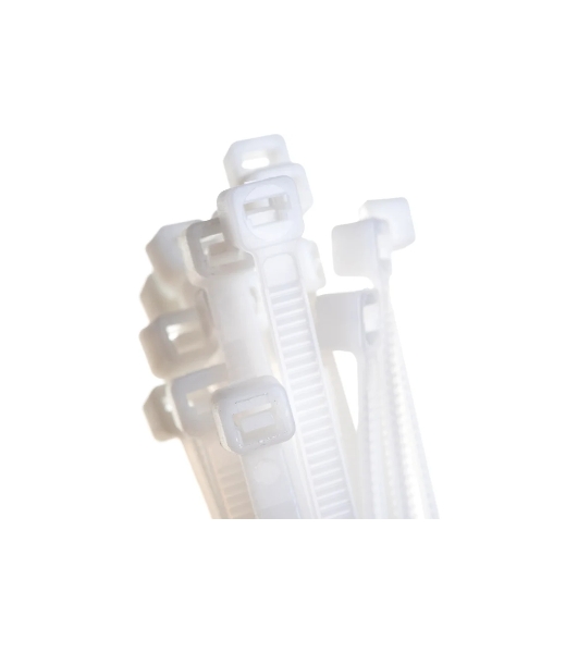 Хомут кабельный Fortisflex 49402 КСС 5х250 нейл. белый (уп.100 шт)
