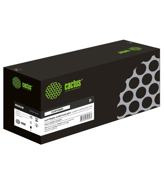 Картридж лазерный Cactus CS-MPC305EB (842079) черный (12000 стр.) для Ricoh Aficio MPC305SP/C305SPF