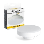 Лампа светодиодная Feron LB-474 LED 25Вт GX70 теплый таблетка, фото 1