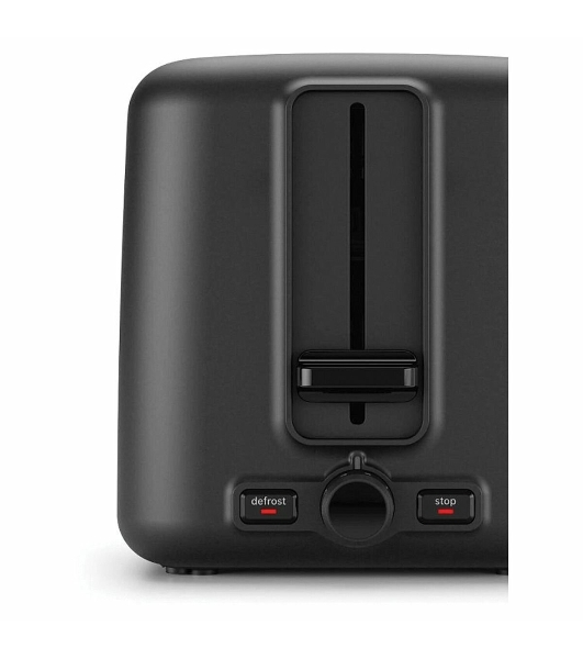 Тостер Bosch TAT3P423 черный, 970 Вт, 2 слота