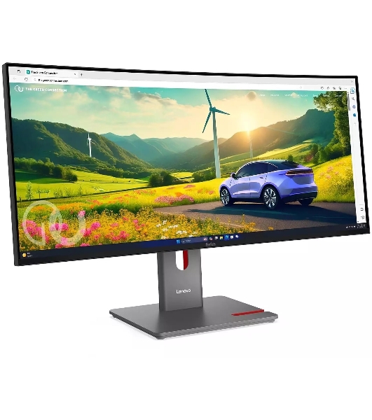 Монитор Lenovo 34' ThinkVision P34WD-40 черный IPS LED 4ms 21:9 HDMI M/M HAS Piv 2000:1 350cd 178гр/178гр 3440x1440 120Hz DP WQ USB 10кг