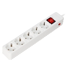 Сетевой фильтр Smartbuy (SBSP-5-18-W) 5 гн х 1,8 м белый, фото 1
