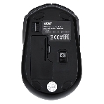 Мышь беспроводная Acer OMR040 черный, 1600 dpi, радиоканал, USB, кнопки - 6, фото2