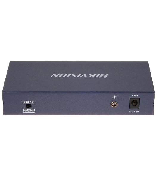 Коммутатор Hikvision DS-3E0106HP-E, 4×100 Мбит/с PoE + 2×100 Мбит/с, неуправляемый