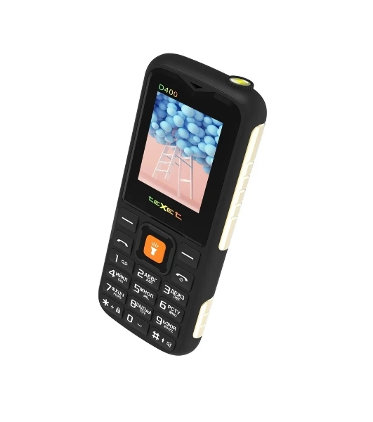 Мобильный телефон teXet TM-D400 черный
