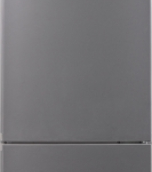 Холодильник Weissgauff CBN2WC2C2 INVERTER тёмно-серый двухкамерный 280/108л морозилка снизу, No Frost