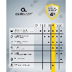 Сетевой фильтр Cablexpert Tower TWR-9-U4-B-2, 9 р, 16А, 4хUSB, 3.1А, 2 м, ур.защиты 4+, черный, коробка, фото2
