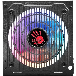 Блок питания Bloody BD-PS700W, 700Вт, 80 PLUS белый, 120мм, черный