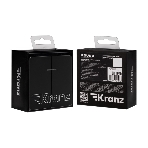Выключатель Kranz ROUND 2 кл с подсветкой 10А с/у оникс, фото4