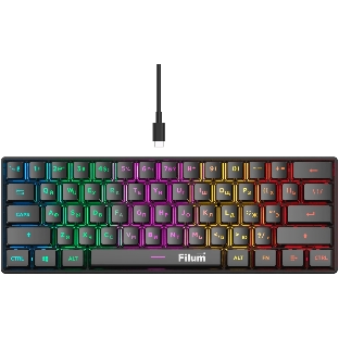 Клавиатура Filum FL-GKBM10 проводная, USB Type-A, чёрный