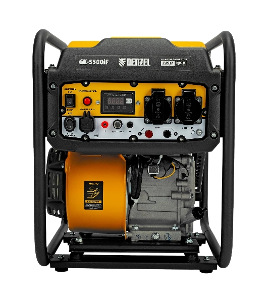 Генератор инверторный Denzel GK-5500iF, 5,5 кВт, 230 В, ручной старт