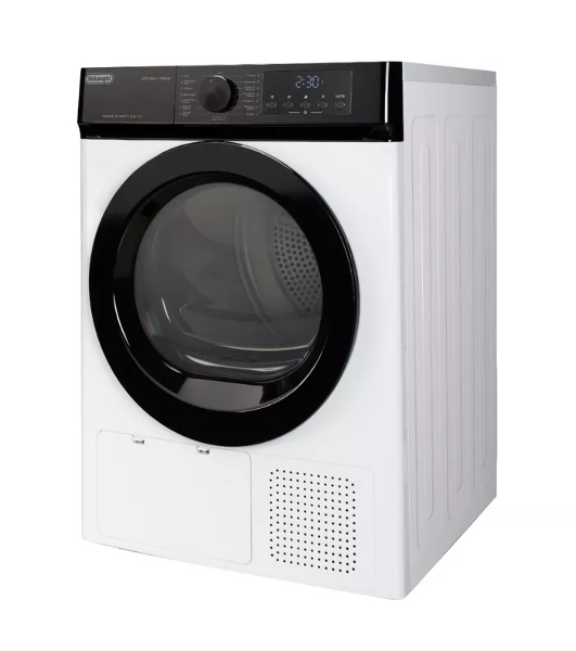 Сушильная машина DeLonghi DTD 1016 H EMILIA белый, 10 кг, сушка - конденсационная, программ - 15, 59.5 x 85 x 64.5 см