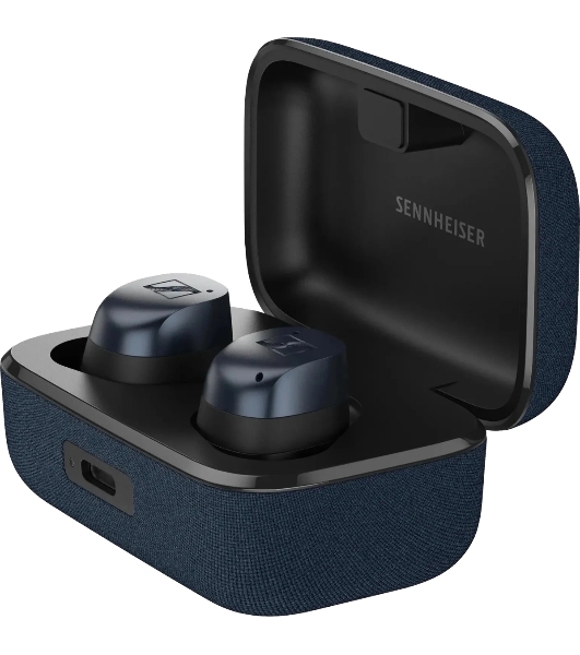 Гарнитура внутриканальные Sennheiser Momentum True Wireless 4 синий беспроводные bluetooth в ушной раковине (700449 MTW4 DENIM BLUE)