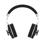 Беспроводные/проводные наушники Maxvi MHF-202BT черный, полноразмерные, Bluetooth + проводной, до 15 ч, фото2