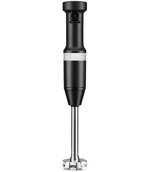 Блендер погружной KitchenAid 5KHBV83EBM с аксессуарами, матовый черный