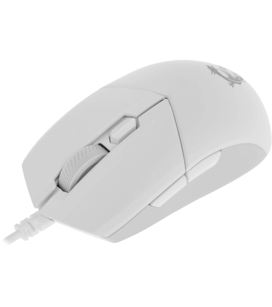 Мышь проводная MSI Clutch GM11 белый, 5000 dpi, USB, кнопки - 6
