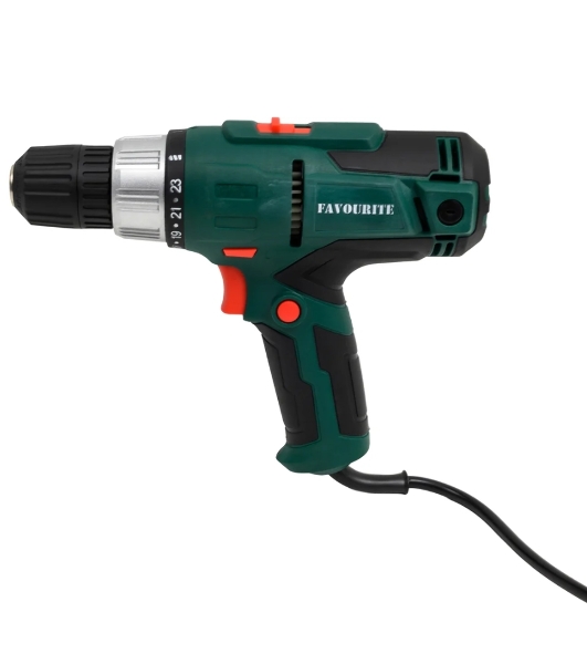 Дрель-шуруповерт FAVOURITE ID 600/2S, 600 Вт, 27 Нм, щеточный