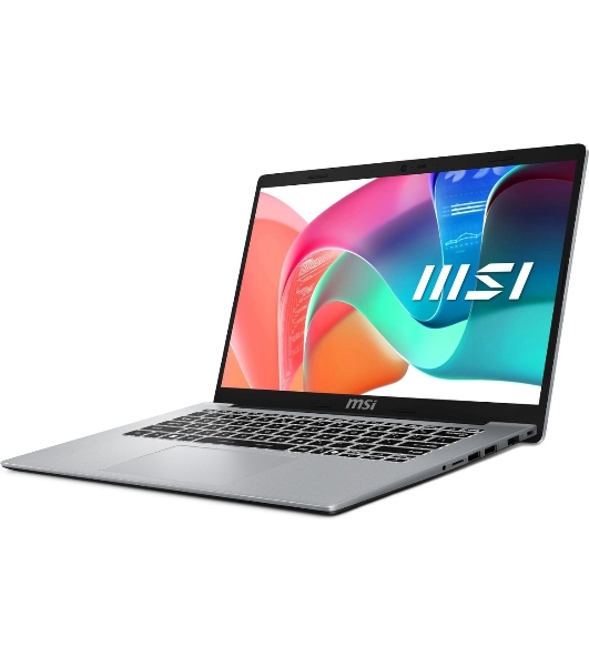 Ноутбук MSI Modern 14 F1MG-816XRU/14'/IPS/Intel Core 5 120U/16Gb/512Gb SSD/Intel Graphics/DOS/серебристый/1.5kg