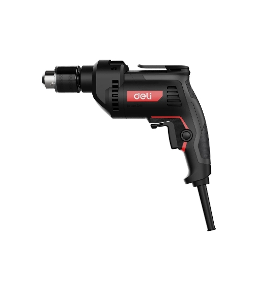 Дрель Deli DE-CZ13-1E, 680Вт, сетевая, ударная