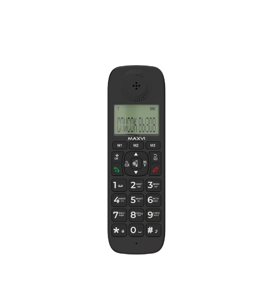 Радиотелефон MAXVI AM-02 черный
