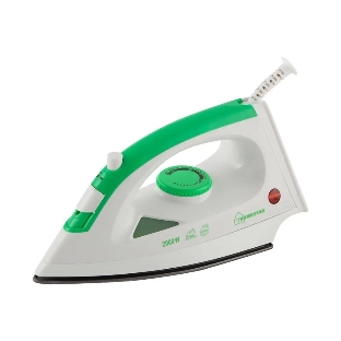 Утюг Homestar HS-4001 белый/зеленый, 2000 Вт, 20 г/мин, 100 г/мин, 90 мл