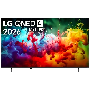 Телевизор LG 85QNED70B6A, 85', черный, mini-LED, 4K Ultra HD, 60Hz, webOS