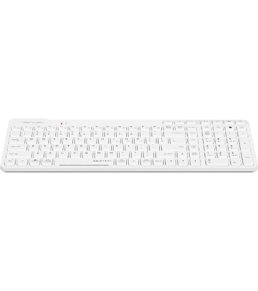 Клавиатура A4Tech Fstyler FBK27C AS белый USB беспроводная BT/Radio slim Multimedia (FBK27C AS)