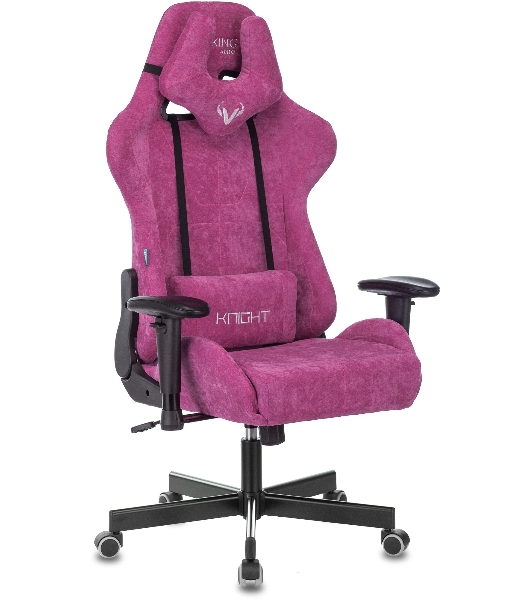 Кресло Бюрократ VIKING KNIGHT LT15 FABRIC малиновый, ткань, 120 кг, механизм качания