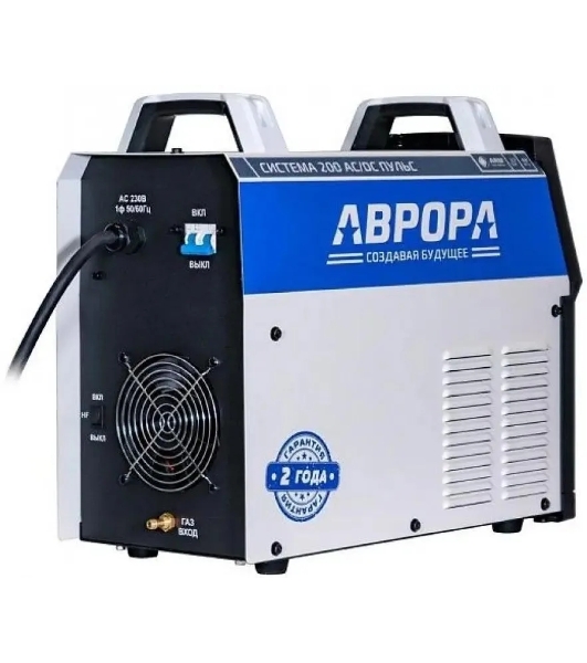 Сварочный аппарат Аврора Система 200 AC/DC ПУЛЬС инвертор ММА, 5.2 кВт