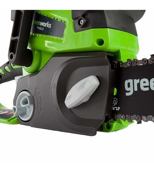 Цепная пила аккумуляторная GreenWorks G24CS25K2, 24V, 25 см, c АКБ 2Ач и ЗУ (2007707UA)
