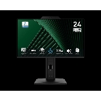 Монитор 23.8' MSI PRO MP242PMG IPS 1920x1080, 120 Гц, 4 мс, 16:9, 300 кд/м², 1xHDMI, 1xDP, 1xVGA, 2xUSB, 1x3.5 мм, 2x3 Вт, веб-камера, черный, фото 1