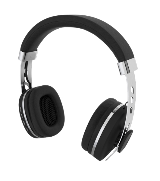 Беспроводные/проводные наушники Maxvi MHF-202BT черный, полноразмерные, Bluetooth + проводной, до 15 ч