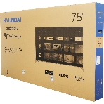 Телевизор Hyundai 75' H-LED75QBU7500 черный/серебристый QLED UHD 60Hz Android TV, фото2