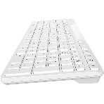 Клавиатура A4Tech Fstyler FBK27C AS белый USB беспроводная BT/Radio slim Multimedia (FBK27C AS), фото4