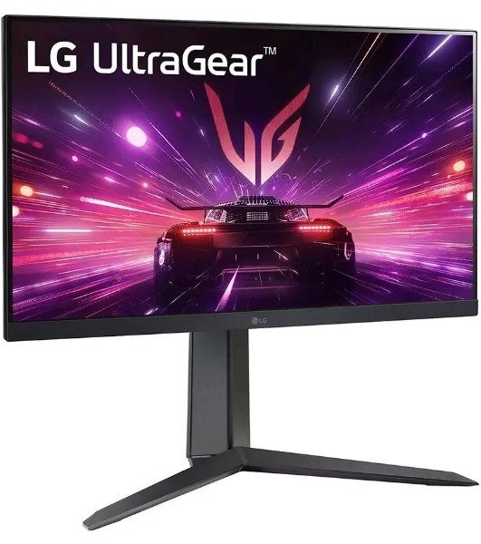 Монитор 23.8' LG UltraWide 24GS65F-B IPS 1920x1080, 180 Гц, 1 мс, 16:9, 300 кд/м2, 1xHDMI, 1хDP, 1x3.5 мм, черный