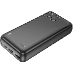 Портативный аккумулятор Hoco J123A Element 20000mAh 2A 2xUSB-A черный, фото3