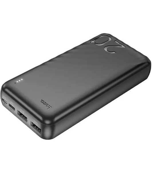 Портативный аккумулятор Hoco J123A Element 20000mAh 2A 2xUSB-A черный
