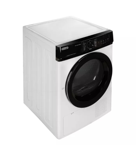 Сушильная машина DeLonghi DTD 1016 H EMILIA белый, 10 кг, сушка - конденсационная, программ - 15, 59.5 x 85 x 64.5 см