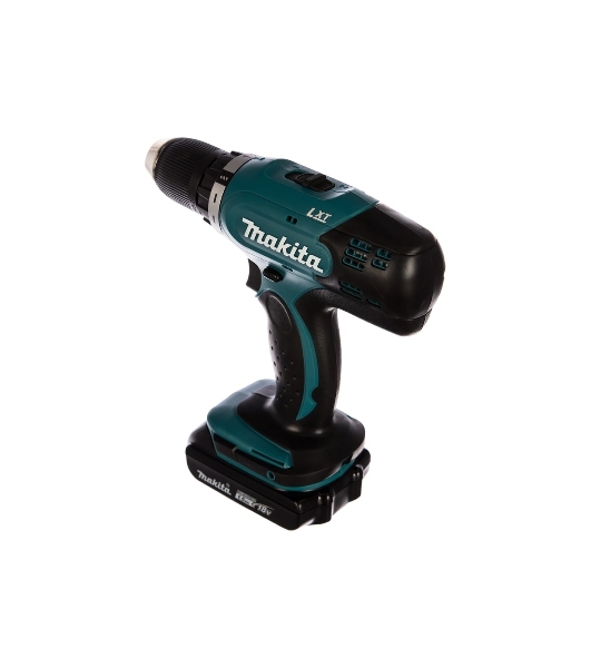 Дрель-шуруповерт Makita DDF453SYE, 18 В, 1,5 Ач, 42 Нм, щеточный