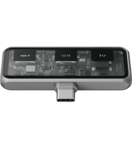 USB-концентратор Satechi ST-HXRAJM, USB Type-C, USB Type-C/Mini jack, USB Type-C