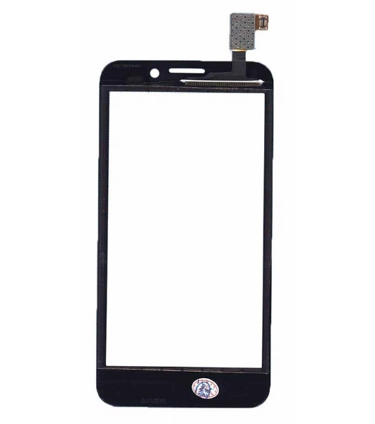 Сенсорное стекло (тачскрин) для Alcatel One Touch Snap 7025D, черное