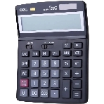 Калькулятор настольный Deli E39259 черный 16-разр., фото2