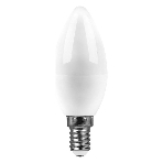 Лампа светодиодная SAFFIT SBC3713 (55163) 13Вт Е14 теплый матовая свеча, фото 1